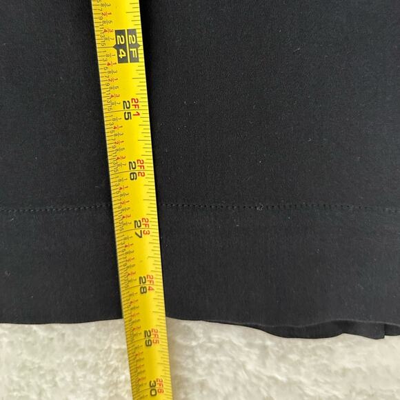 NWT Regina Oswald daisy tunic black silk lounge tunic top size small - Picture 5 of 6